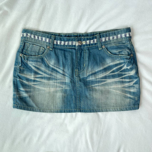 Light Washed Denim Skirt (Brand: OB Jeans)