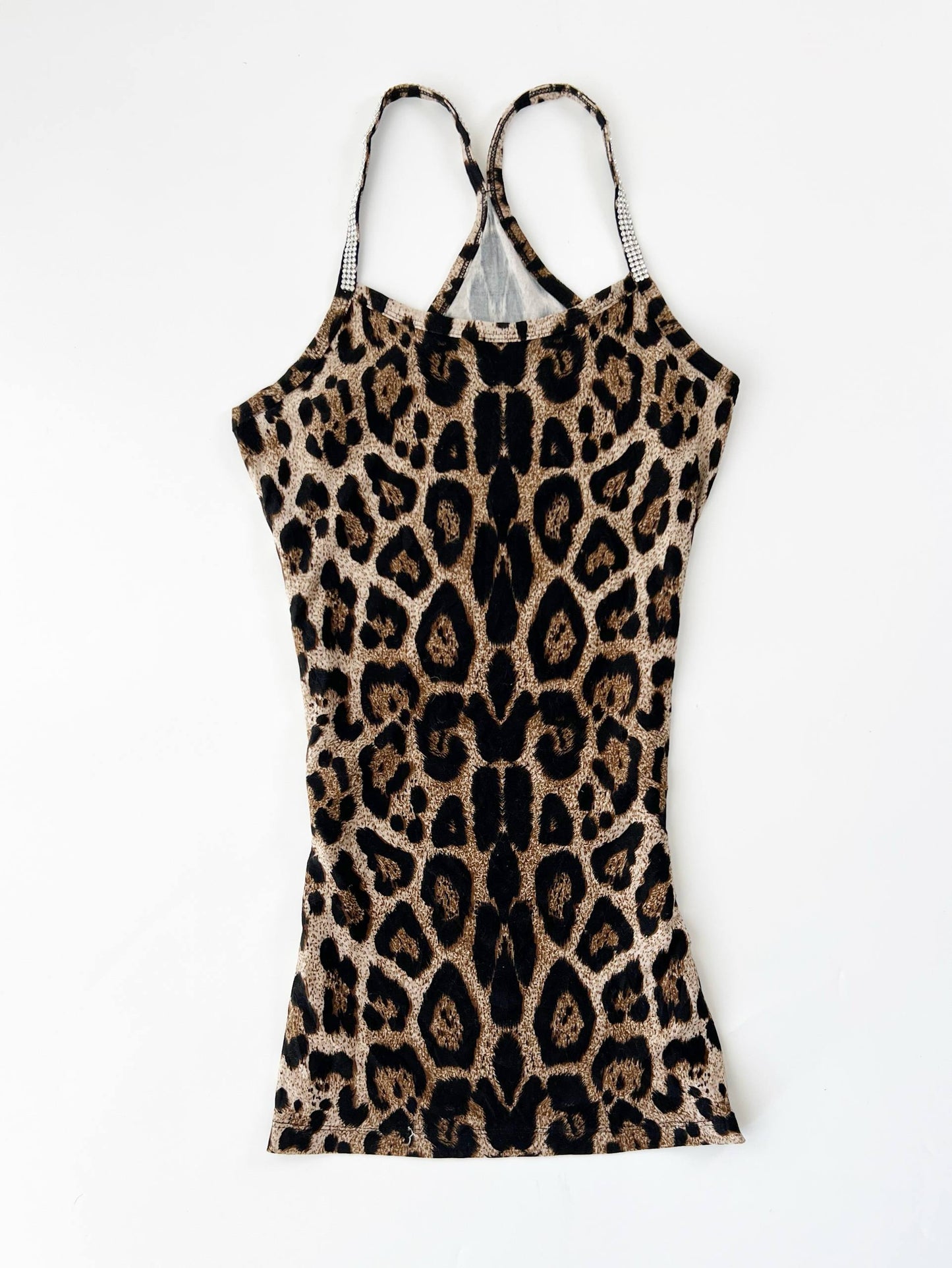 Racerback Leopard Print Tank
