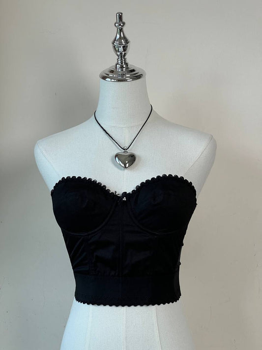 Black Sweetheart Corset