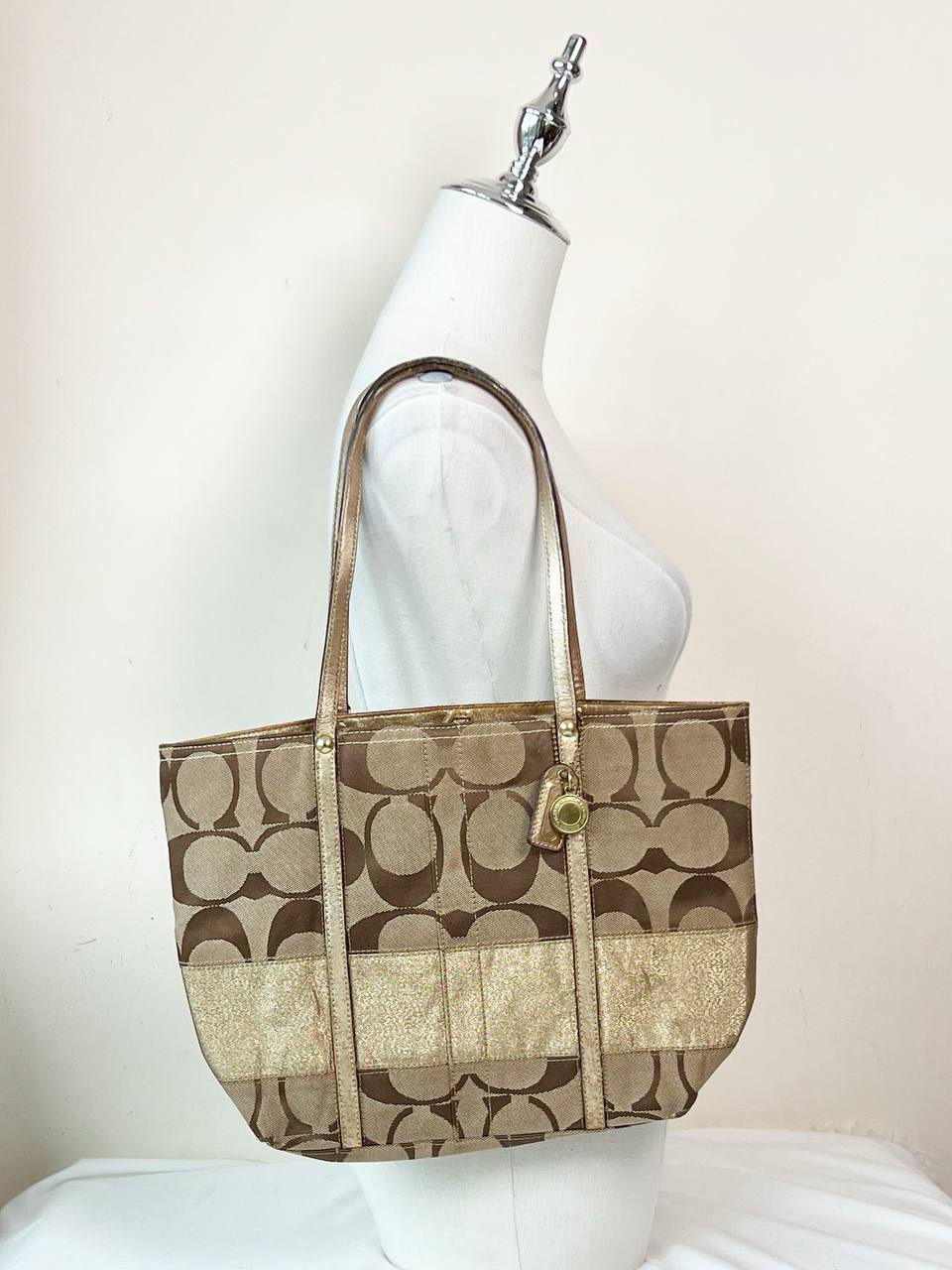 Coach Canvas Tote Bag
