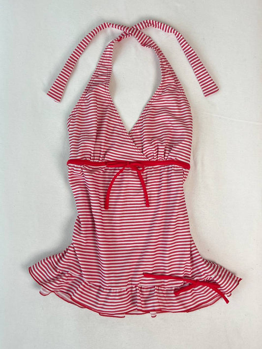 Red Striped Halter
