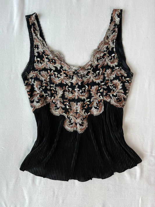 Embroidered Cami