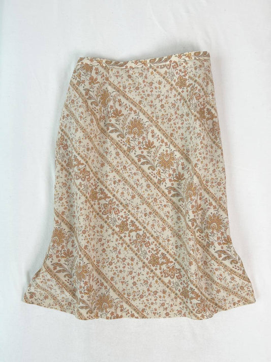 Yellow Bandana Print Skirt