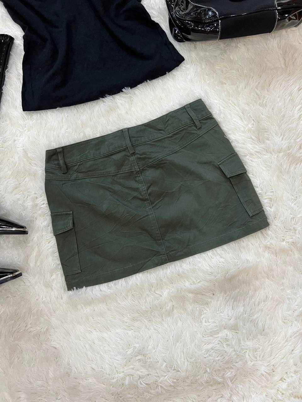 Cargo Mini Skirt