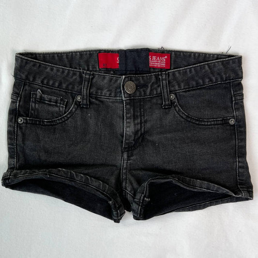 Guess Black Low Rise Shorts