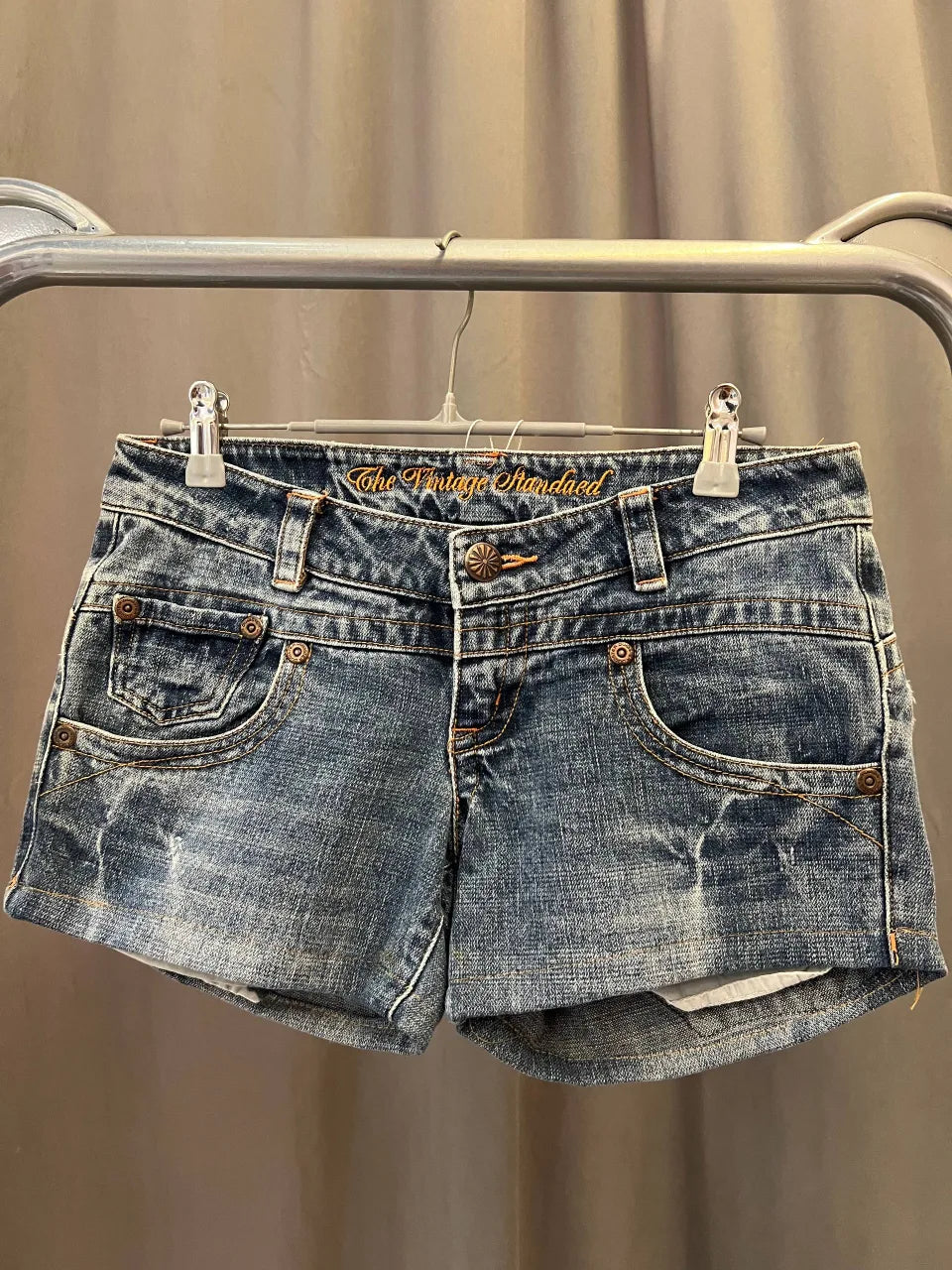 Acid Washed Vintage Shorts 1