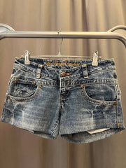 Acid Washed Vintage Shorts 1