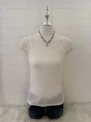 Basic White Camis 1