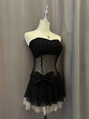 Black Bedazzled Sheer Cami 2