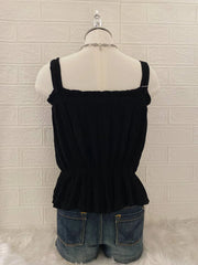 Black Button Front Camis 2