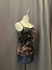 Black Floral Cami 2