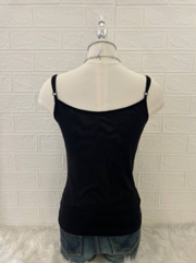 Black Gold Beaded Cami Top 3