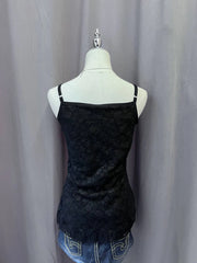 Black Lace Overlay Cami 3