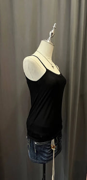 Black Laced Mesh Cami 2