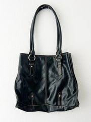 Black Squarish Bag 2