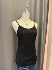 Black Studded Cami 2