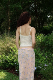 Blue Ditsy Floral Cami 3
