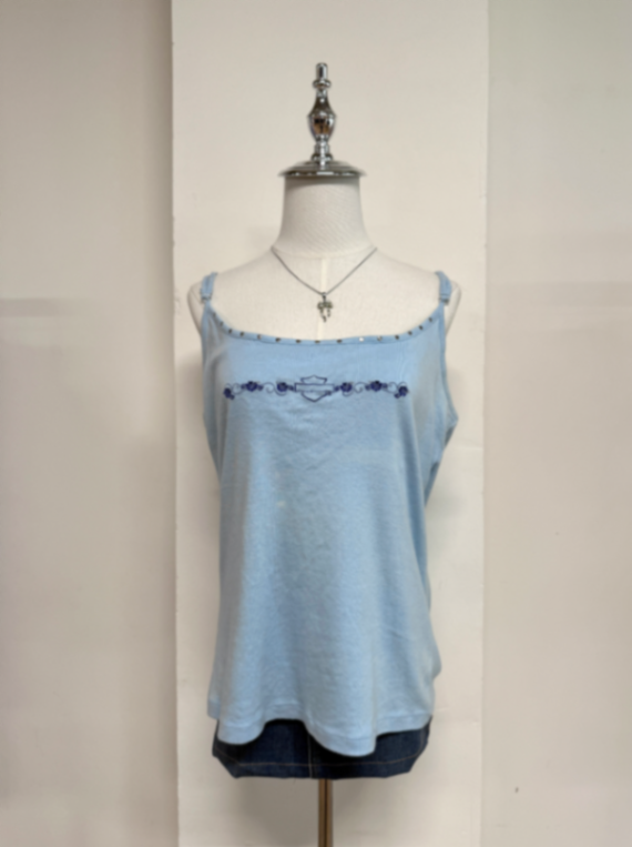 Blue Harley Davidson Cami 1