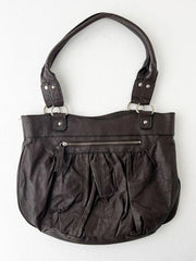 Brown Slouchy Tote Bag 1