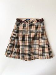 Burberry Blue Label Wrap Midi Skirt 3