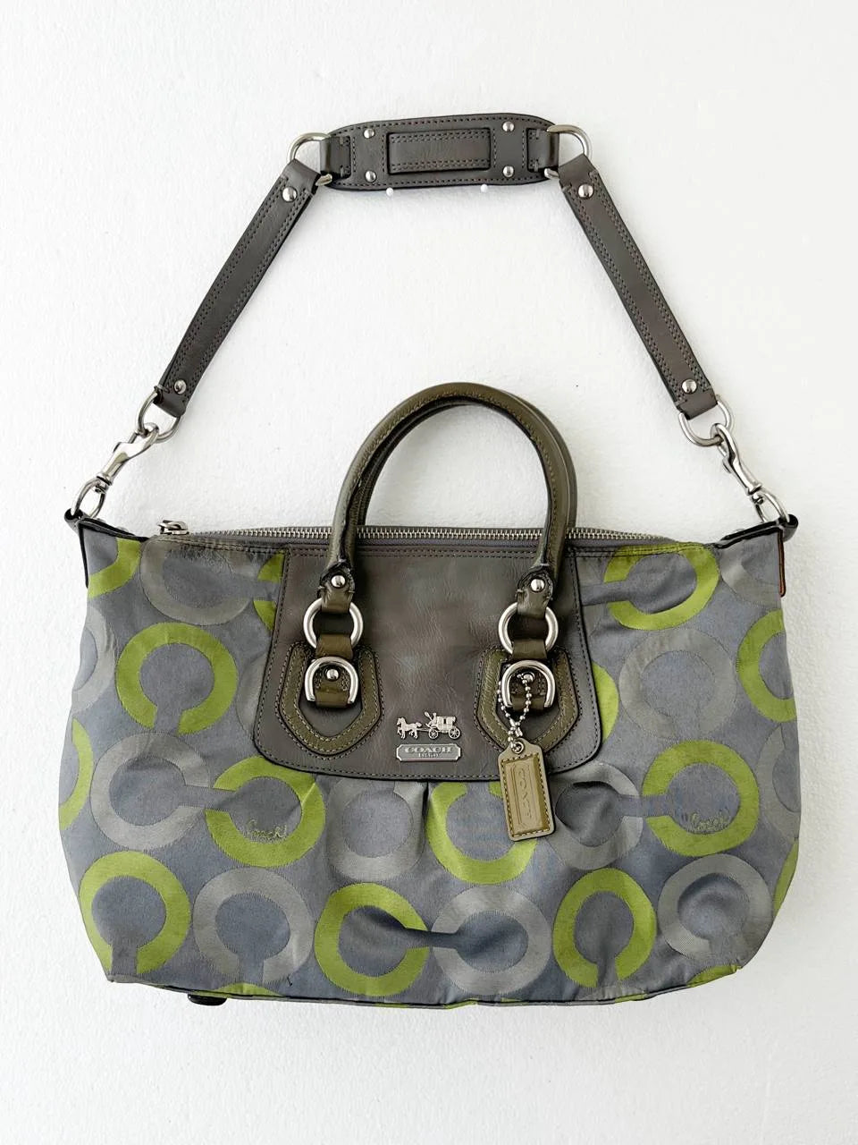 Coach Madison Sabrina Op Art Satchel 1