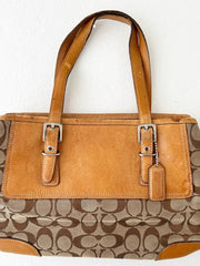 Coach Signature Hampton Tote 2