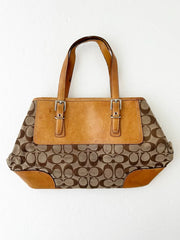 Coach Signature Hampton Tote 3