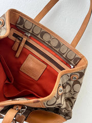 Coach Signature Hampton Tote 4