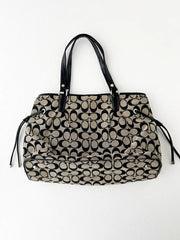 Coach Signature Stripe Tote Bag 2
