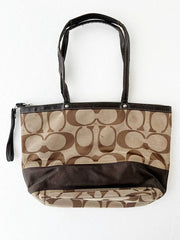 Coach Signature Stripe Tote 3