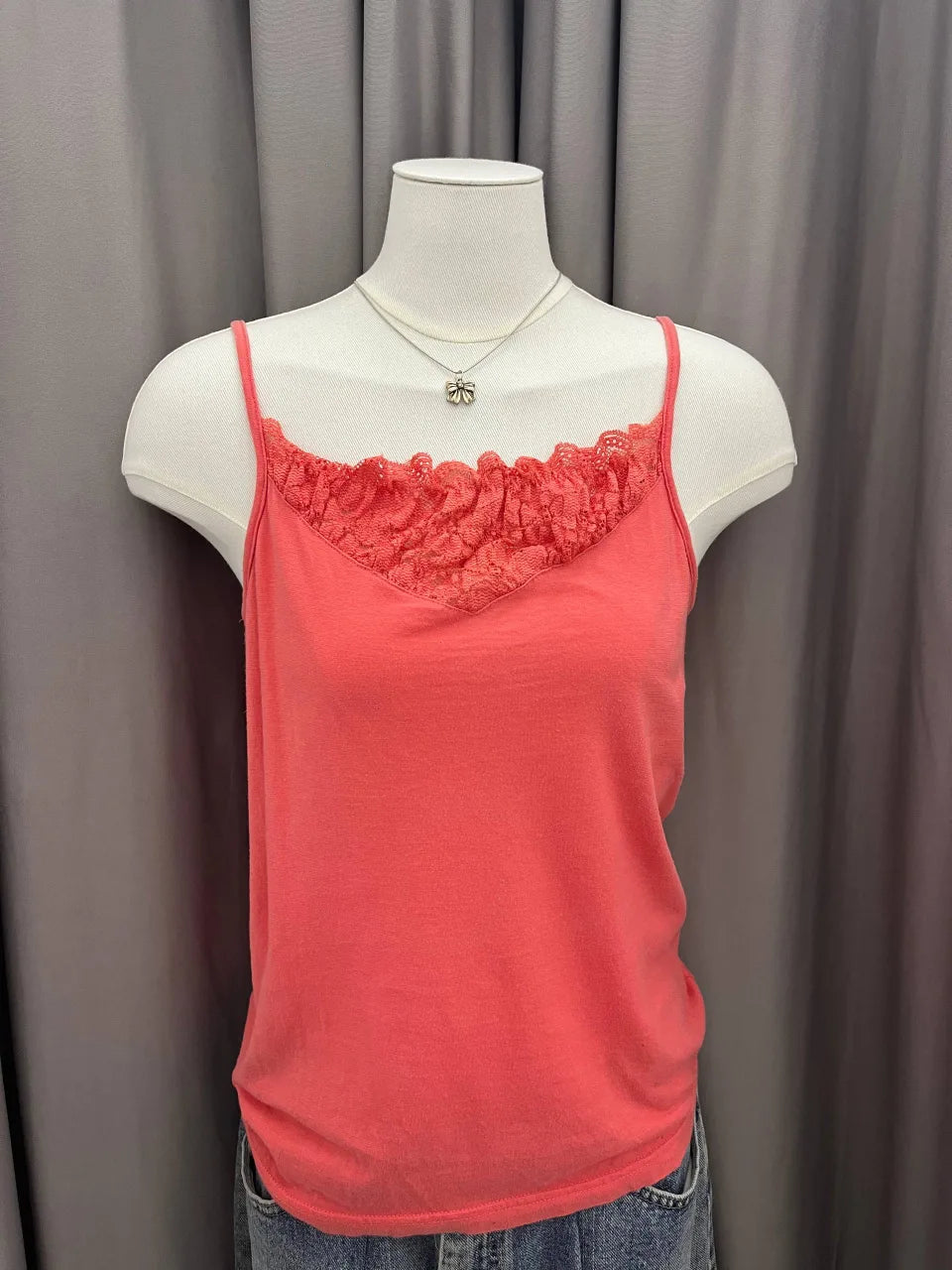 Coral Pink Cami Top 1 — image 1 of 3