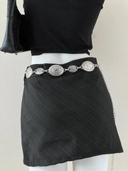 G2000 Diagonal Striped Mini Skirt 3