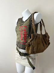Green Patchwork Graphic Tank 2