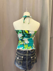 Green Reworked Halter 3