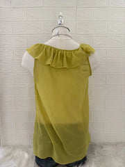 Green Ruffle Top 3
