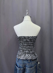 Grey Tube Top 3