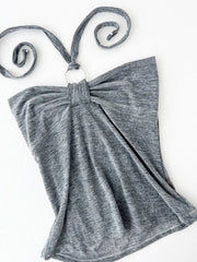 Heather Grey Halter 2