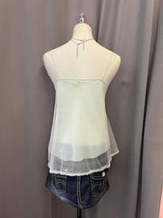 Light Green Lacey Cami 3