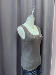 Light Grey Grommet Tank 2