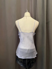Light Purple Cami with Rose Detail 3