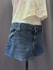 Medium Wash Denim Skirt 2