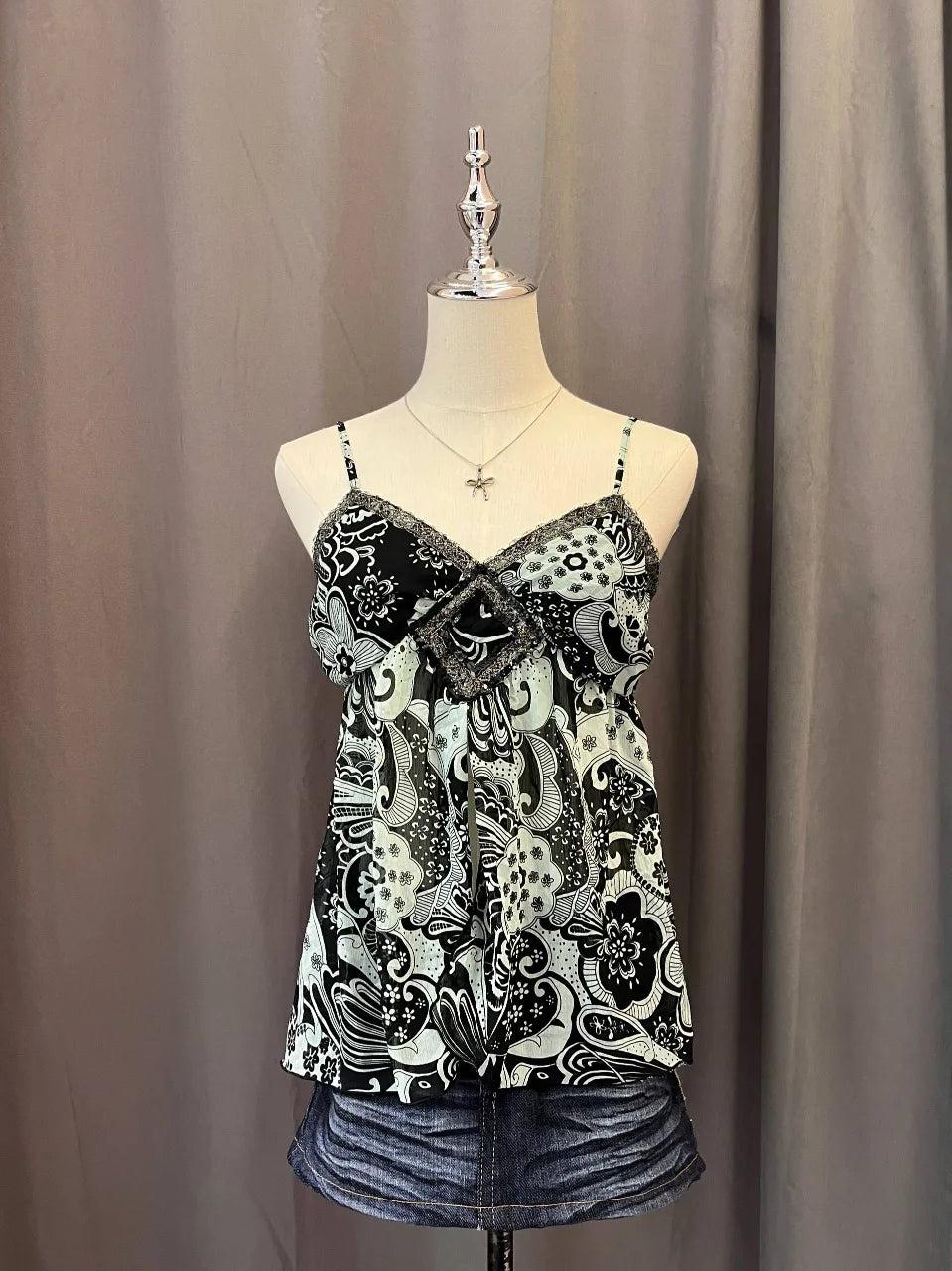 Paisley Floral Printed Cami 1