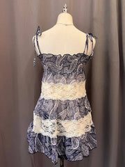 Paisley Tiered Lace Patchwork Cami 3