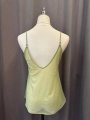 Pastel Green Embroidered Neckline Cami 3