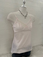 Pastel Pink  Lace Camis 2