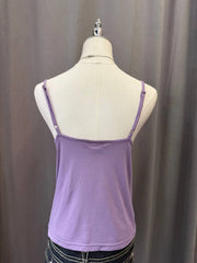 Pastel Purple Gilligan O'malley Lace Trim Cami 3