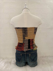 Patchwork Tube Top 2