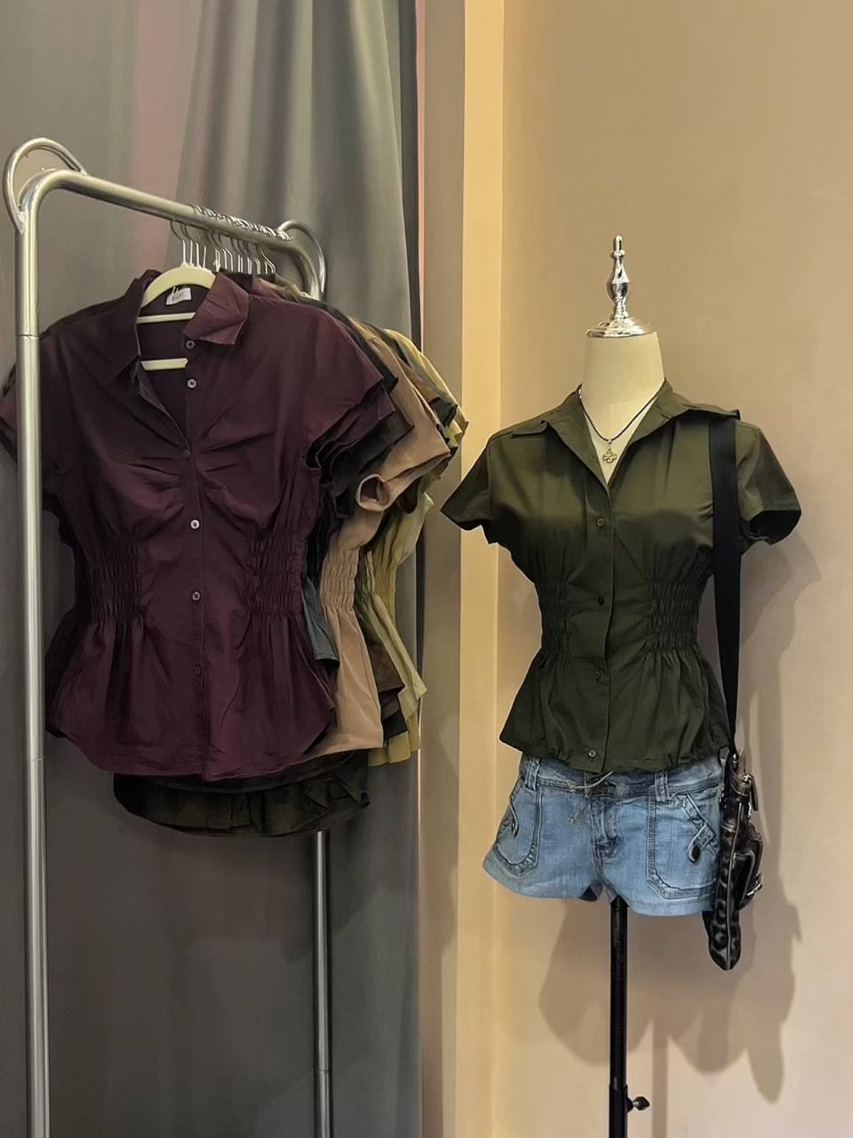Reworked blouses at UN.WASTELANDS 313@Somerset