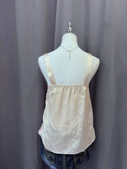 pink 2 layers cami with silk strap 3