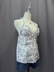 Pink Floral Halter 3